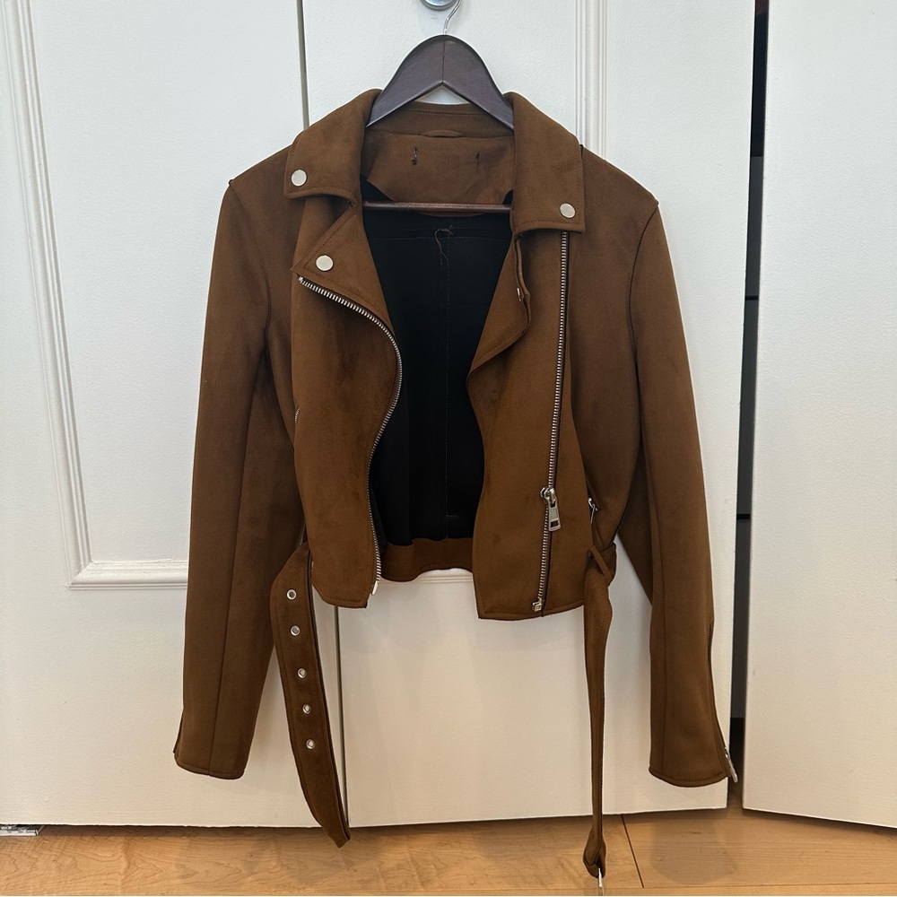 Forever 21 Faux Suede Jacket